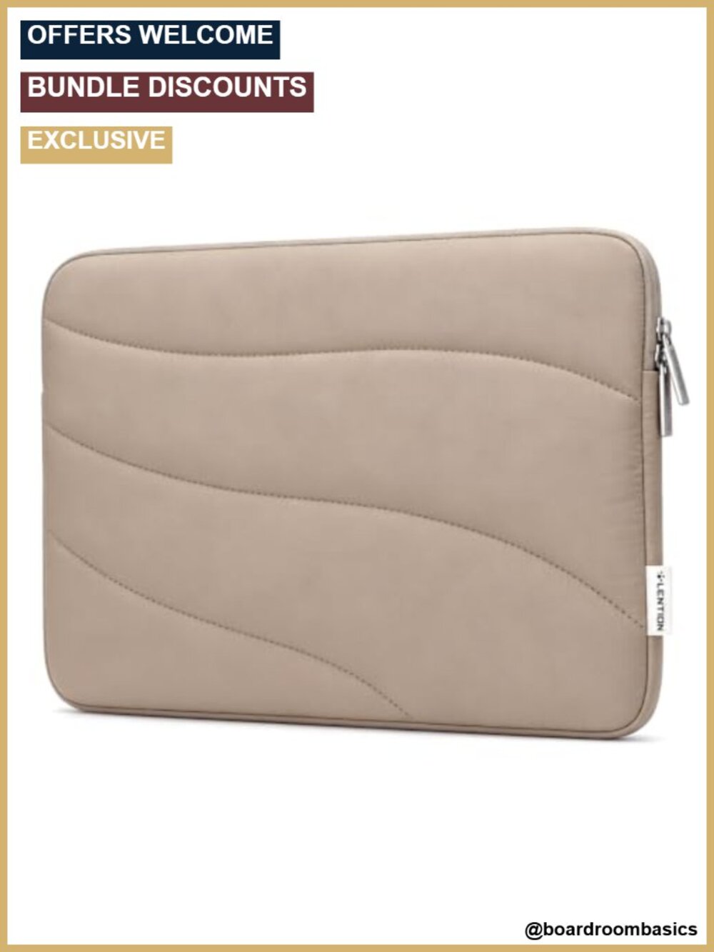 LENTION Cloud Puffy Laptop Sleeve 13-14 Inch Shockproof Case